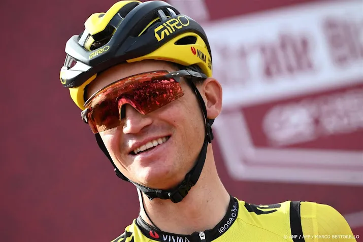 visma lease a bike mist kuss in de tour de france