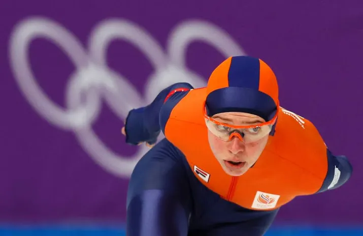 visser ik heb wel lekker geschaatst