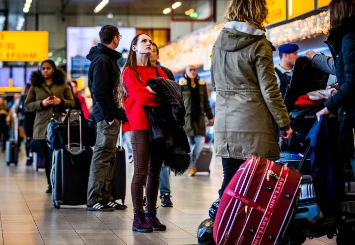 vluchten naar schiphol uit voorzorg geschrapt