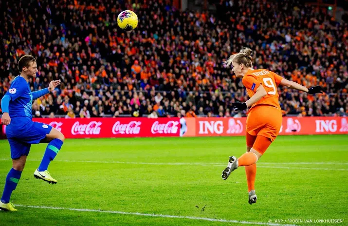 voetbalsters blijven winnen in ek kwalificatie