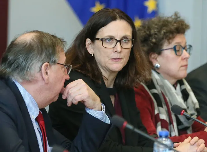 volgende week weer overleg vs en eu over staal