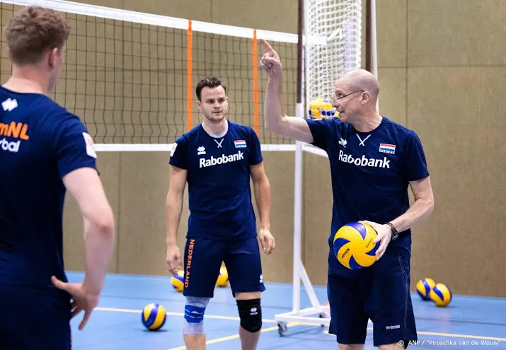 volleyballers in ek kwalificatie tegen zweden en kroatie