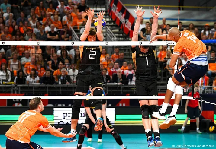 volleyballers sneuvelen in achtste finales