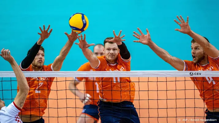 volleyballers verliezen laatste groepswedstrijd in nations league