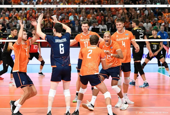 volleyballers voor tweede okt naar berlijn