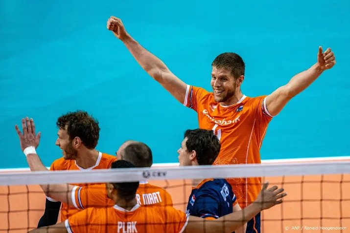 volleyballers winnen in nations league van slovenie
