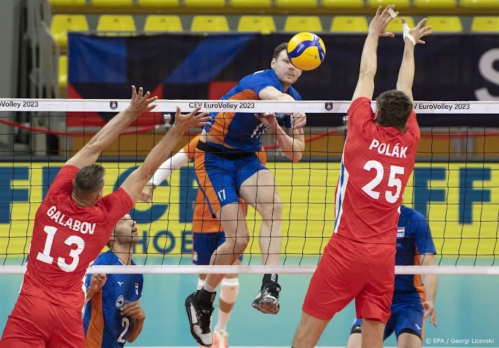 volleyballers zetten tsjechie in drie sets opzij op ek