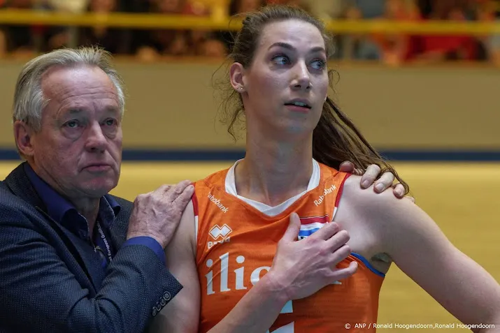 volleybalsters de kruijf en belien stoppen bij oranje