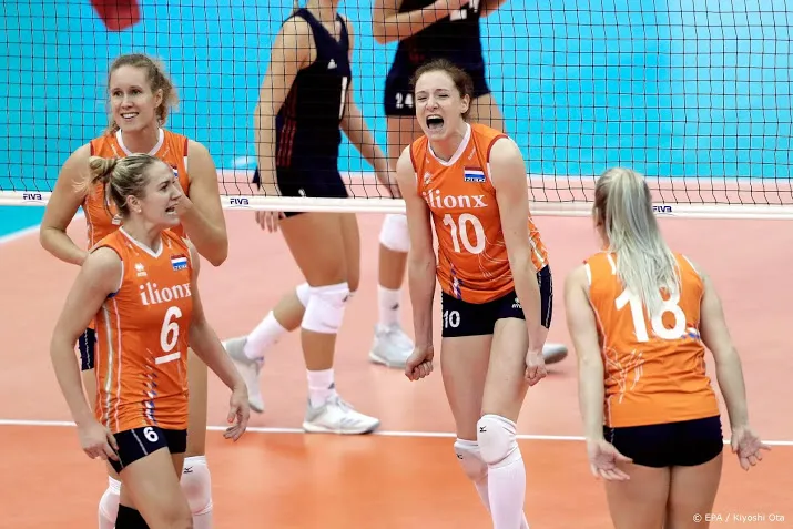 volleybalsters makkelijk langs thailand