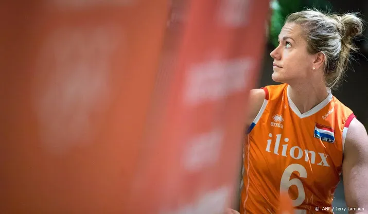 volleybalsters ook in drie sets langs kroatie