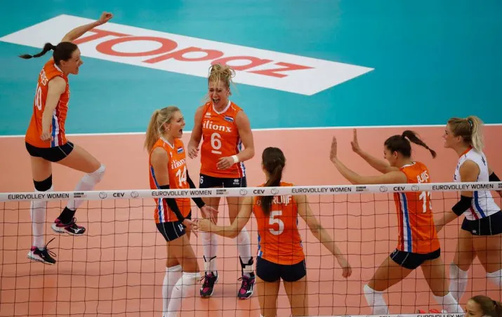 volleybalsters sluiten goed af in stuttgart