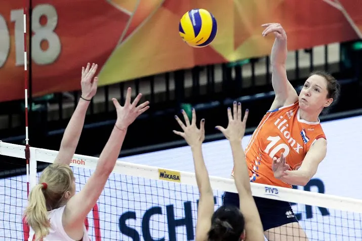 volleybalsters verliezen van china
