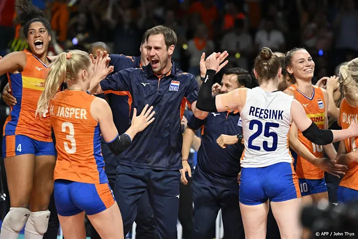 volleybalsters winnen in okt ook van oekraine