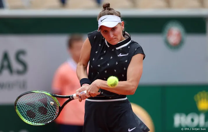 vondrousova ten koste van konta naar finale