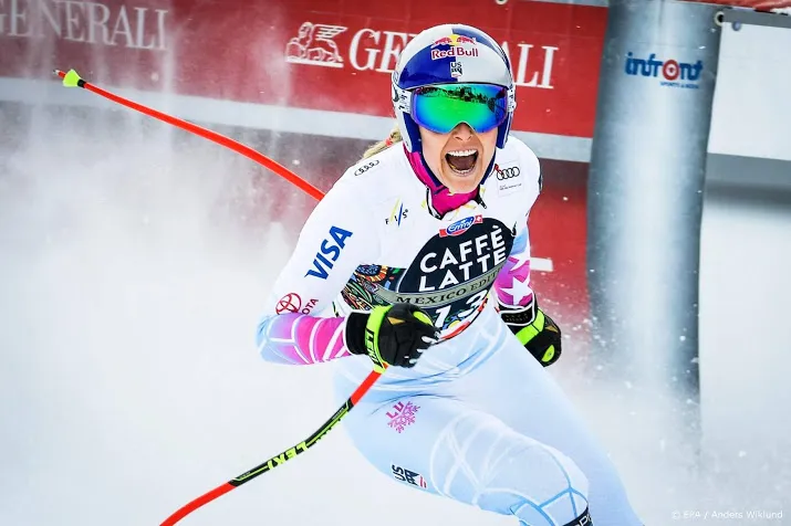 vonn in st anton eindelijk van start