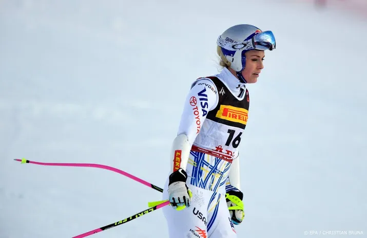vonn slaat training over voor afdaling