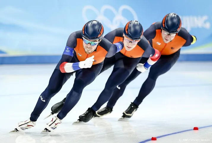 voor schaatsers telt individueel succes meer dan teamonderdeel