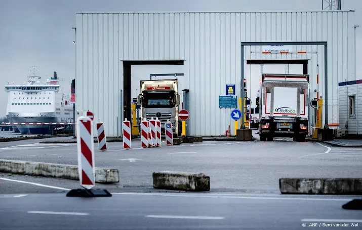 vooralsnog geen problemen bij vervoer naar verenigd koninkrijk