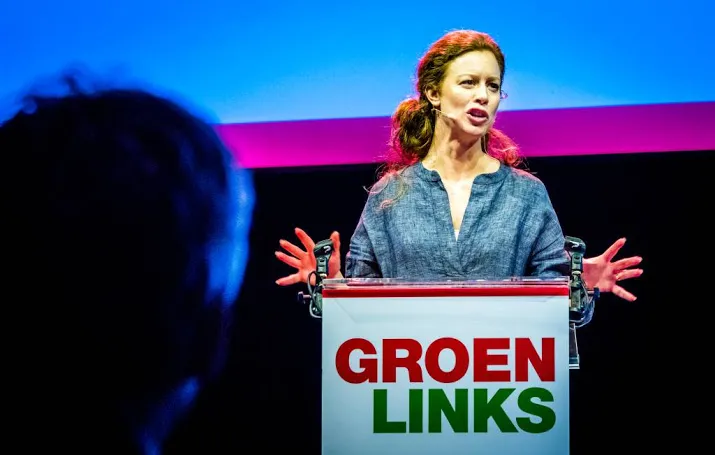 voorzitter en kamerlid groenlinks op matje