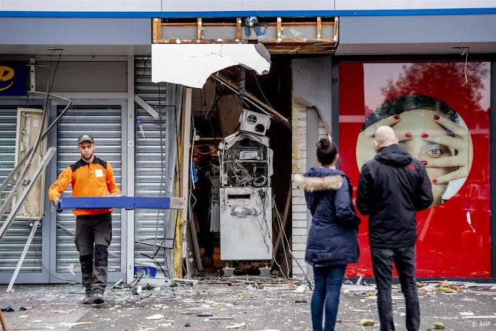 vorig jaar 137 nederlanders aangehouden voor plofkraken