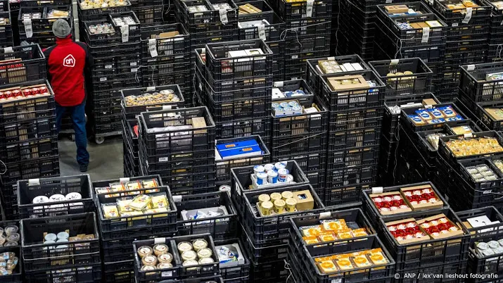 vrachtwagenchauffeurs staken bij distributiecentra ah