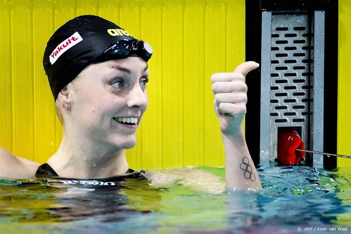 vrij van stress zwemt steenbergen naar olympische limiet