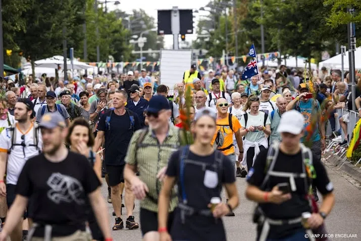 vrije inschrijving voor vierdaagse start met problemen