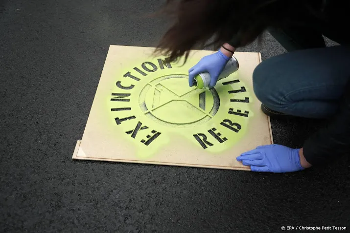 vrijspraak voor demonstranten extinction rebellion