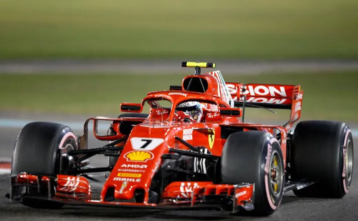 vroeg einde laatste race raikkonen in ferrari