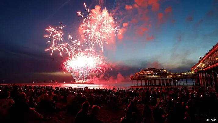 vuurwerkfestival scheveningen weer afgelast niet genoeg sponsors
