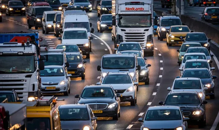 vuurwerktoeristen veroorzaken file