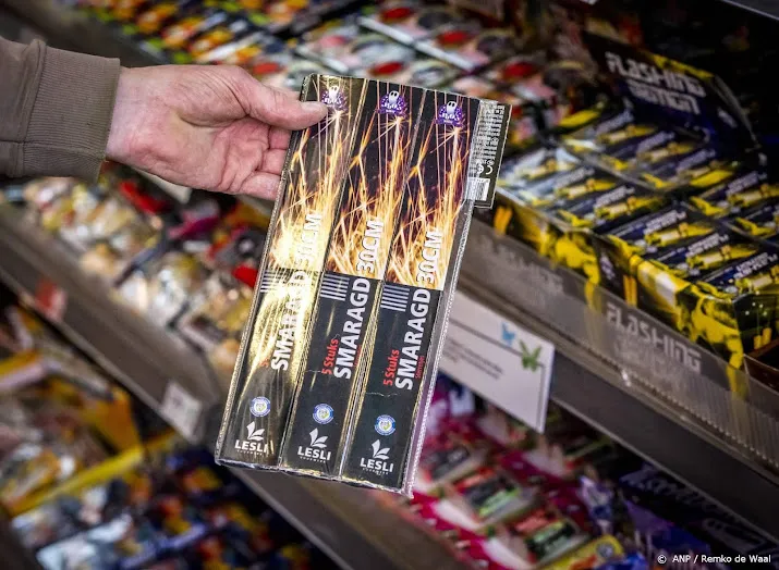 vuurwerkverkoop gaat laatste dag in