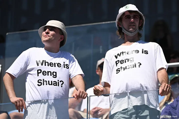 waar is peng shirts alsnog toegestaan op australian open