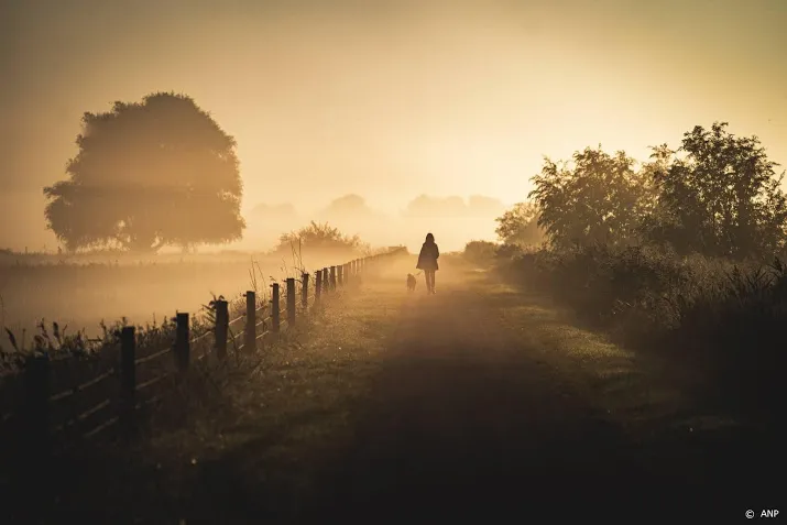 waarschuwing voor zeer dichte mist in grote delen van nederland