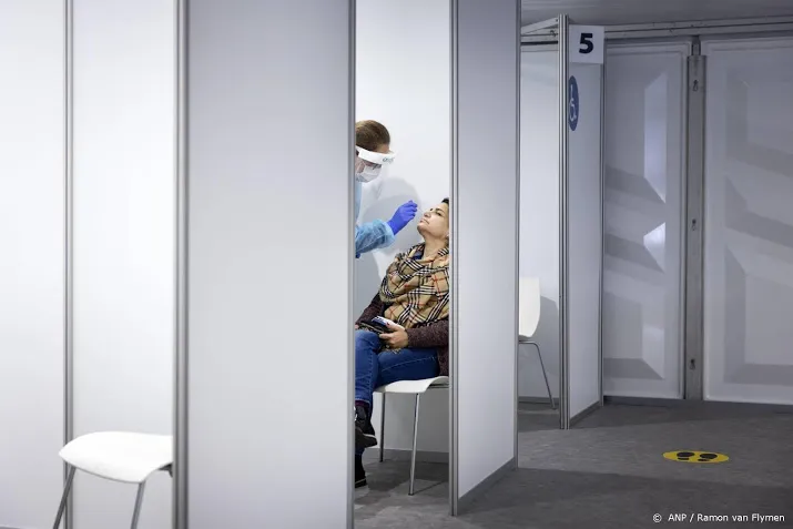 wachttijden bij testen voor toegang door technische problemen