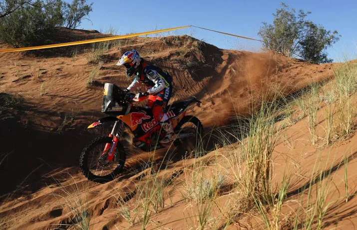 walkner houdt zegereeks ktm in dakar in stand