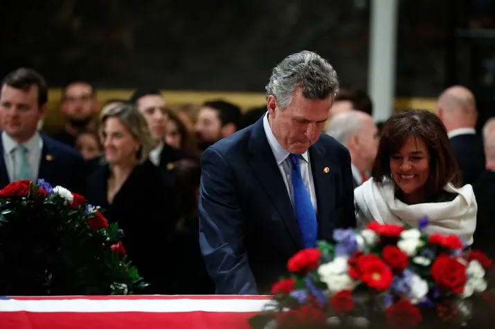 wall street dicht vanwege begrafenis bush