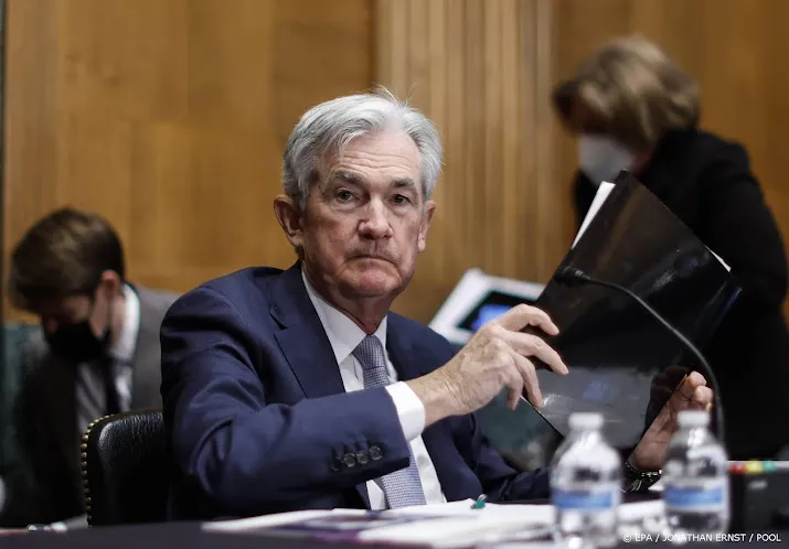 wall street lager na opmerkingen fed voorzitter powell