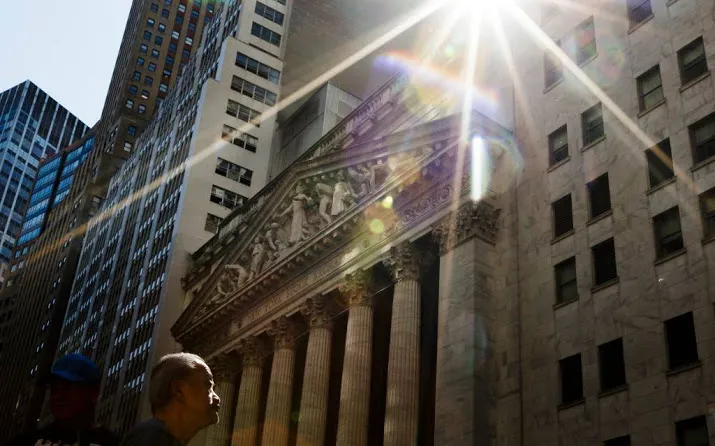 wall street sluit positief na einde shutdown