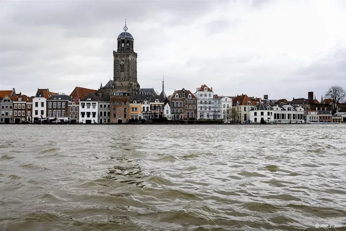 water in ijssel bij deventer zakt weer kritiek punt niet bereikt
