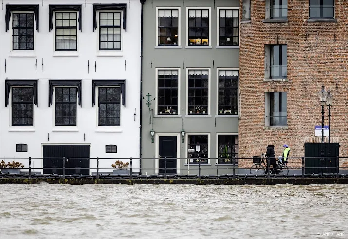 waterpeil in vecht en ijssel daalt licht nieuwe piek op komst