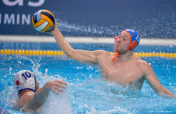 waterpoloers verliezen van kroatie