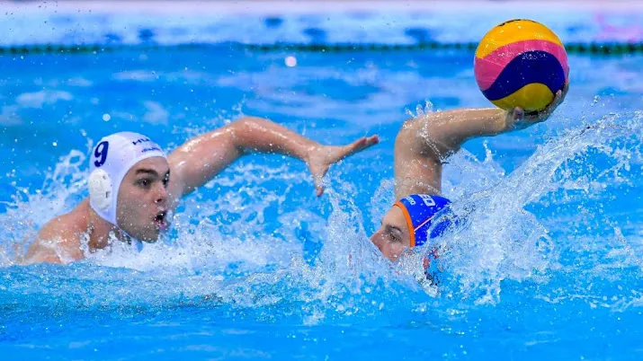 waterpoloers zonder nispeling naar ek