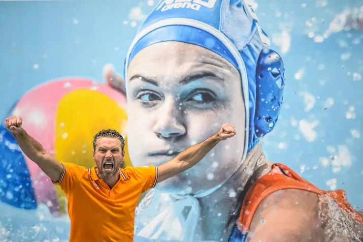 waterpolosters bij laatste vier in china