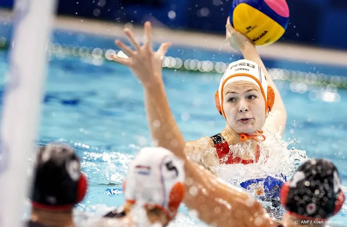 waterpolosters bouwen in tokio op schotkracht van de kraats