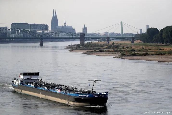 waterstand van rijn in duitsland flink gestegen