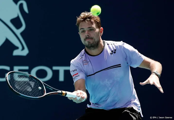 wawrinka geeft zege uit handen in miami