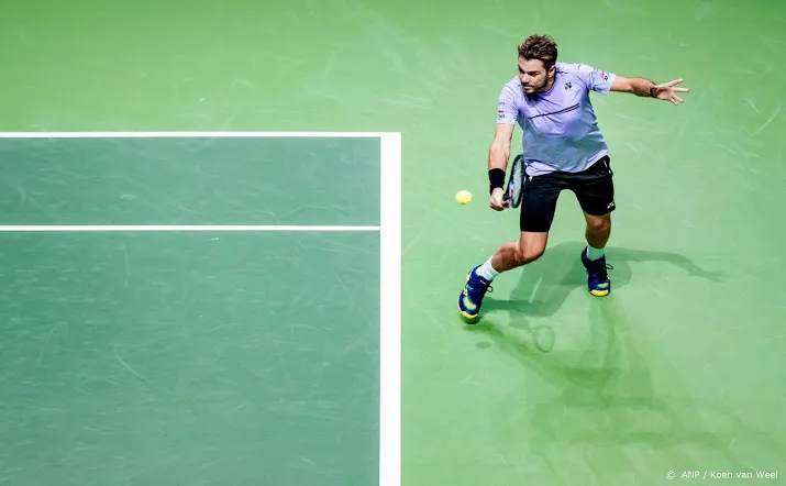 wawrinka in finale abn amro toernooi