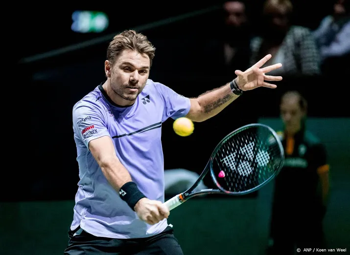 wawrinka in twee sets langs raonic