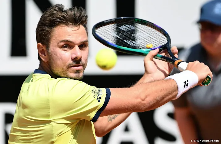 wawrinka treft na tweede zege in rome oude rivaal djokovic